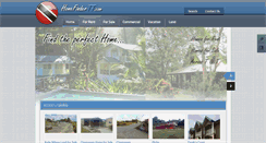 Desktop Screenshot of homefindertt.com